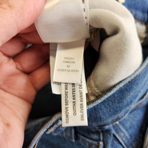 Madewell Jeans Womens 32 Blue The Perfect Vintage Straight Mayfield Wash - Picture 9 of 16